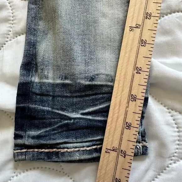 Rock Revival Sakai Ankle Skinny Embellished Jeans Size 26 - Picture 14 of 14